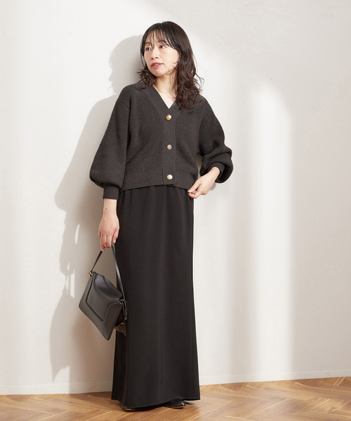 「journal standard L'essage」 ニットカーディガン - ブラック レディース_画像8
