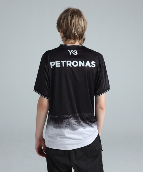 Y-3 tシャツ MERCEDES - AMG PETRONAS FORMULA 1 TEAM MECHANICS SHORT