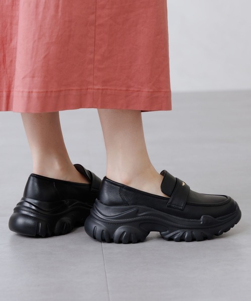 HIMIKO ローファー 「HIMIKO」「ZOZOTOWN限定」本革スニーカーソール