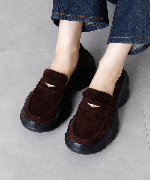 HIMIKO ローファー 「HIMIKO」「ZOZOTOWN限定」本革スニーカーソール