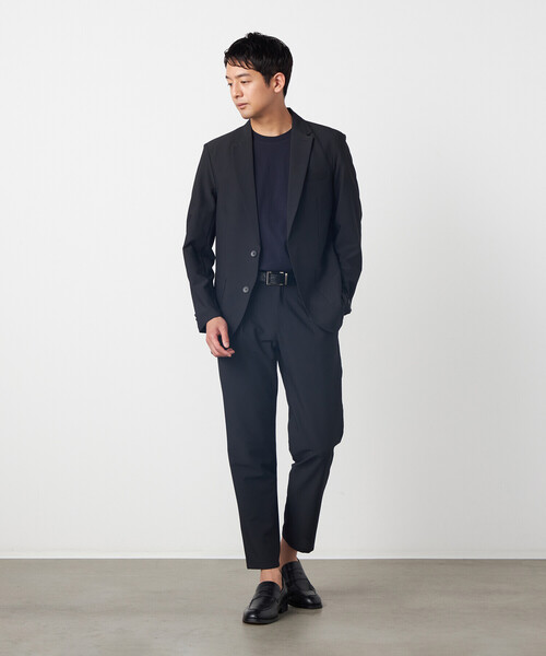 COMME CA ISM（コムサイズム） uvカット スラックス 「セットアップ