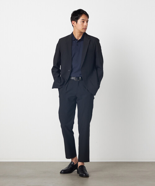 COMME CA ISM（コムサイズム） uvカット スラックス 「セットアップ