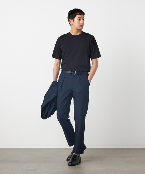 COMME CA ISM（コムサイズム） uvカット スラックス 「セットアップ