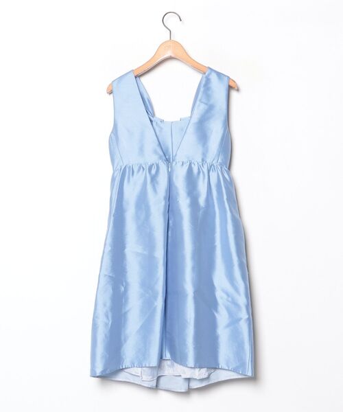 「CARVEN」 サロペットスカート 36 ブルー レディースの画像