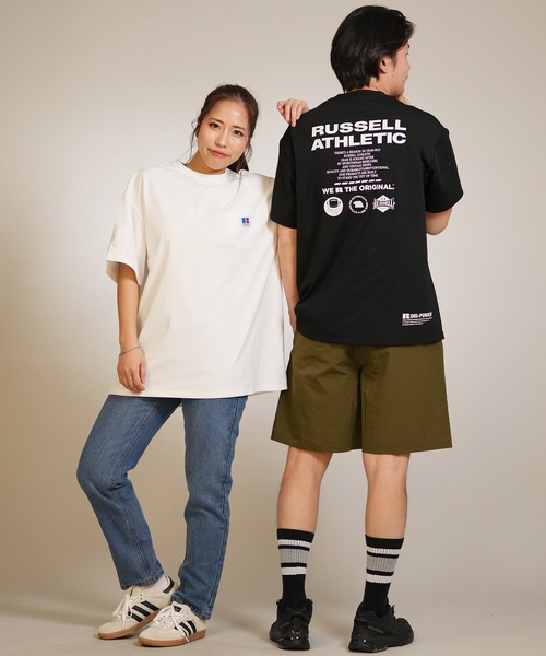Russell Athletic（ラッセル アスレティック） tシャツ 「ムラサキ