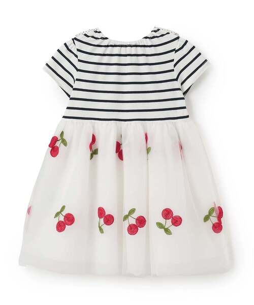 新品 ベイビーチアー さくらんぼ ワンピース 120 babycheer（ベイビーチアー） ワンピース さくらんぼワンピース キッズ