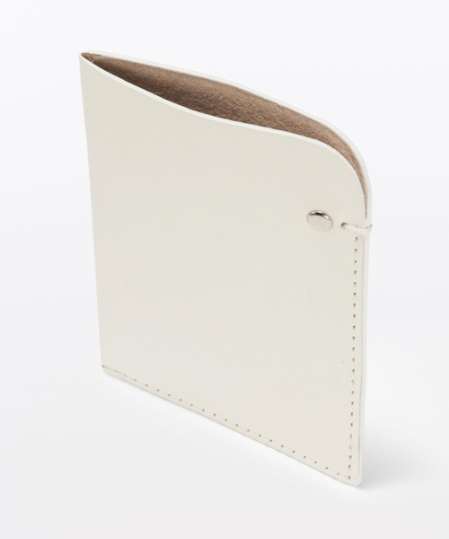 MUJI Labo カードケース 「MUJI Labo」オリーブ油の副産物で鞣した