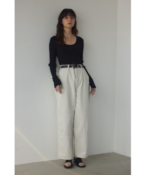 「BLACK BY MOUSSY」 ベルト FREE ブラック レディース_画像2