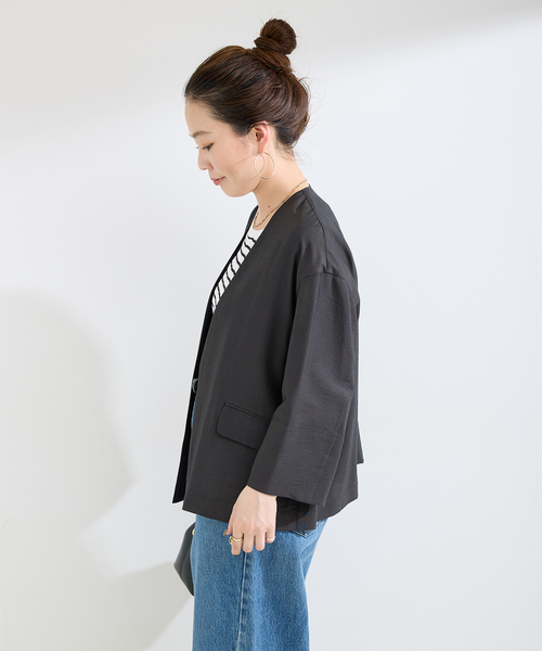 B.C STOCK（ベーセーストック） ジャケット ノーカラージャケット