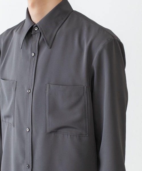 シャツ Crepe de Chine SHIRT メンズの画像