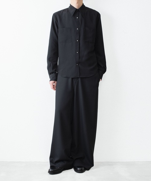 シャツ Crepe de Chine SHIRT メンズの画像