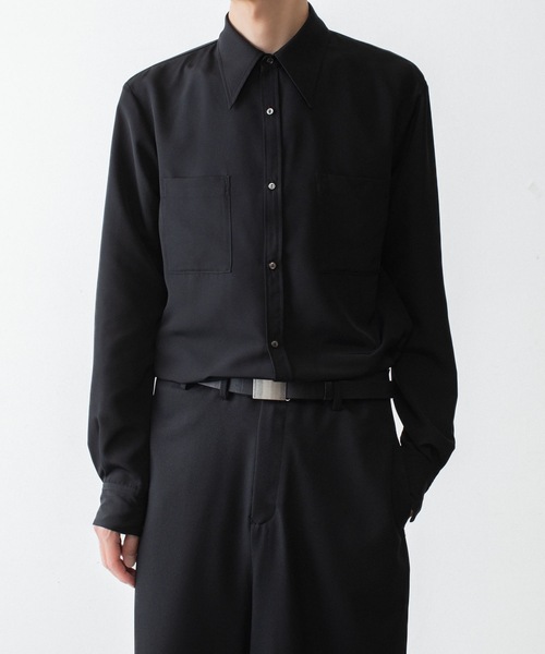 シャツ Crepe de Chine SHIRT メンズの画像
