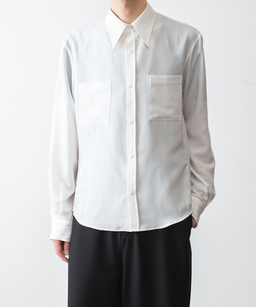 シャツ Crepe de Chine SHIRT メンズの画像