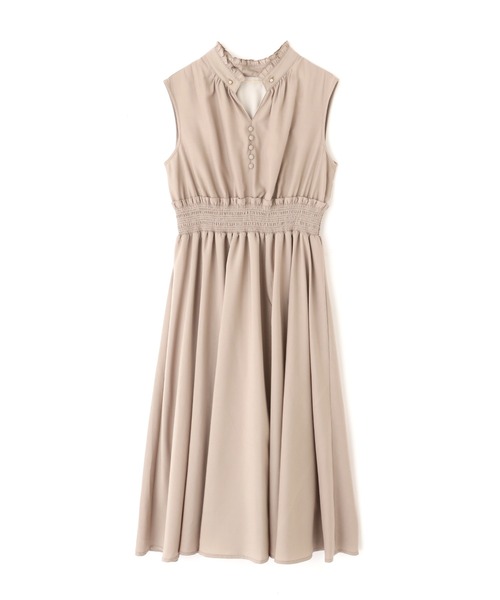 「PROPORTION BODY DRESSING」 ノースリーブワンピース MEDIUM グリーン レディース_画像10