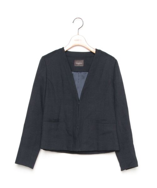 Demi-Luxe BEAMS（デミルクス ビームス） ノーカラージャケット 36 