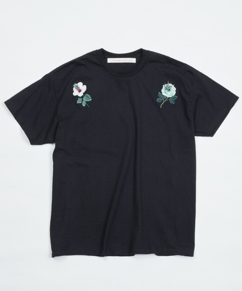「AlexanderLeeChang」 半袖Tシャツ 4 ブラック メンズ_画像2