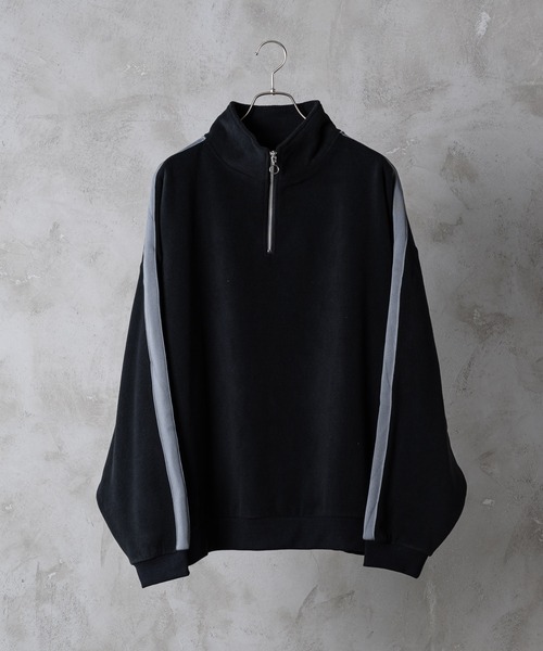 「INTER FACTORY」 長袖Tシャツ LARGE ブラック メンズ_画像3