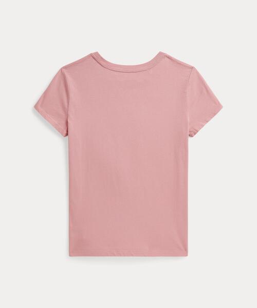tシャツ Polo ベア コットン ジャージー Tシャツ キッズ 子供服 女の子の画像