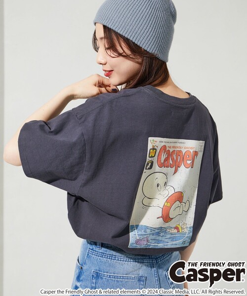「FREAK'S STORE」 半袖Tシャツ LARGE オフホワイト レディース_画像8