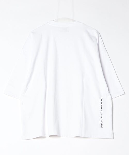 「The DUFFER of ST.GEORGE」 半袖Tシャツ MEDIUM オリーブ メンズ_画像3