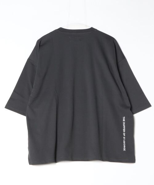 「The DUFFER of ST.GEORGE」 半袖Tシャツ MEDIUM オリーブ メンズ_画像4