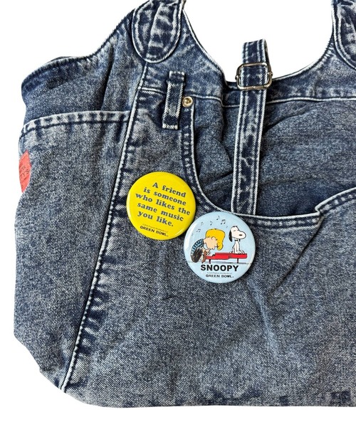 SNOOPY×OLD BETTY'S トートバッグ スヌーピー「SNOOPY」Denim Remake