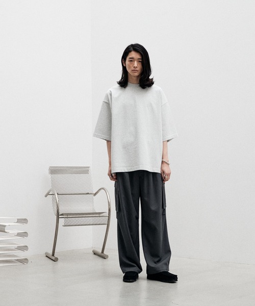 「WYM LIDNM」 カーゴパンツ L グレー メンズ_画像2