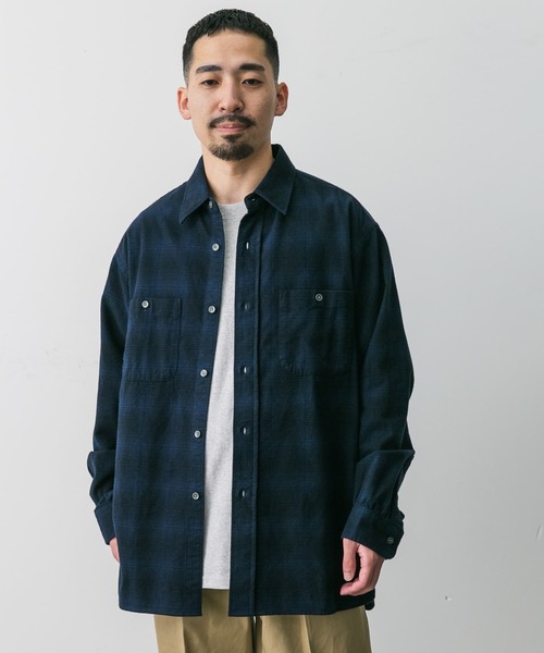 「PENDLETON」 長袖シャツ MEDIUM ブルー メンズ_画像5