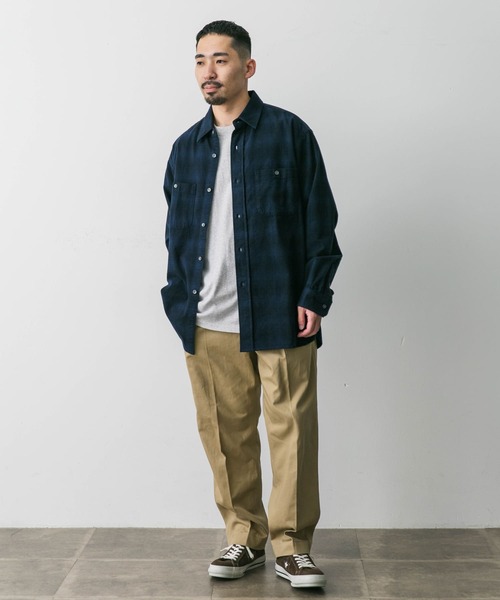 「PENDLETON」 長袖シャツ MEDIUM ブルー メンズ_画像10