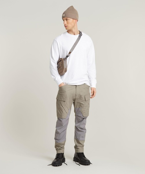 「G-STAR」 カーゴパンツ 32/30 ダークオリーブ メンズ_画像4