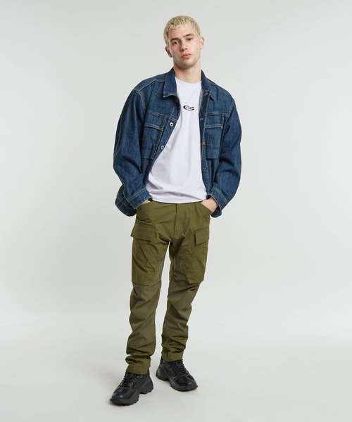 「G-STAR」 カーゴパンツ 32/30 ダークオリーブ メンズ_画像9