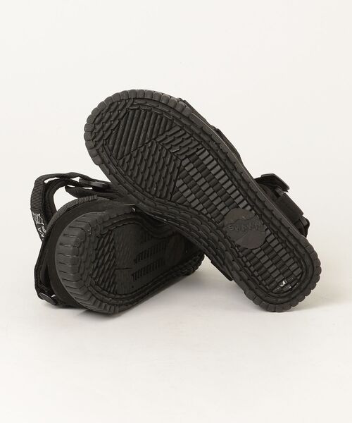 「SHAKA」 フラットサンダル 22cm ブラック レディース_画像3