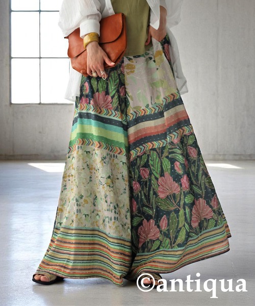「antiqua」 イージーパンツ ONESIZE ピンク レディース_画像6
