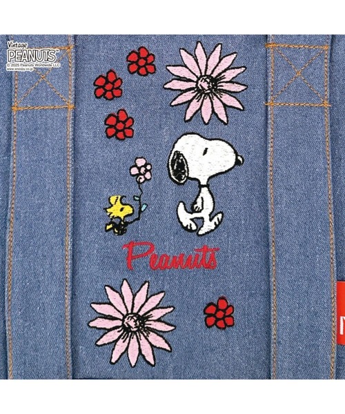 「Vintage PEANUTS」 2WAYバッグ「ROOTOTEコラボ」 FREE サックスブルー レディース_画像5