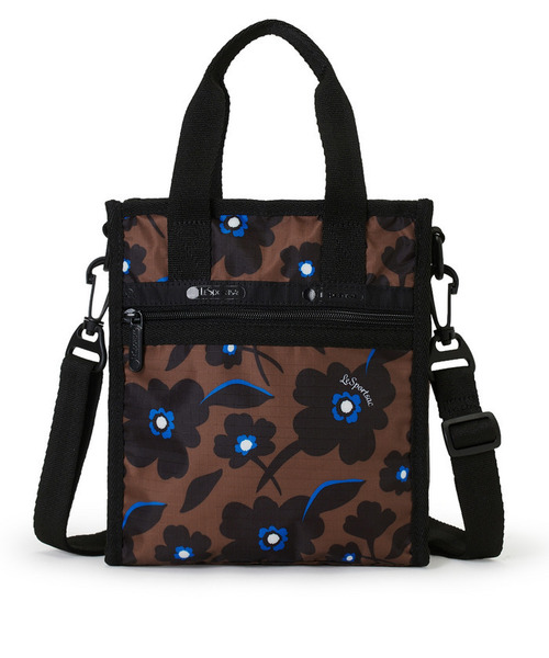 LeSportsac ショルダーバッグ ブラック 花柄 LeSportsac レディースショルダーバッグ（柄：花柄、フラワー