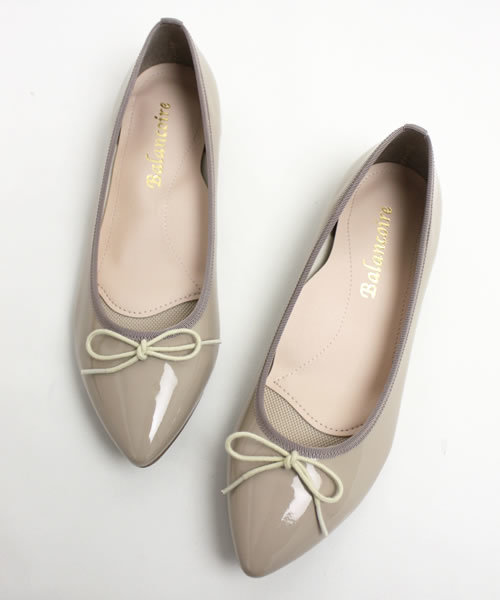 Balancoire（ブランコワール） バレエシューズ パンプス 「防水加工