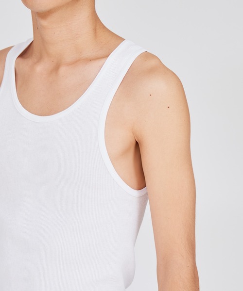 Hanes（ヘインズ） タンクトップ 「Hanes/ヘインズ」「2枚組」メンズ A