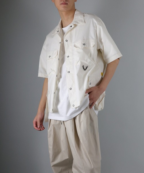 NUMBER (N)INE（ナンバーナイン） シャツ S/S WORK SHIRT / アウト