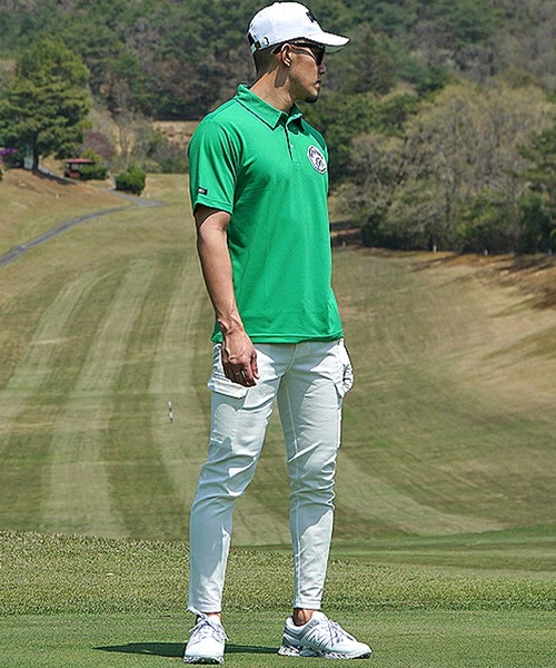 DIVINER GOLF ポロシャツ 「DIVINER GOLF」オリジナルスカル