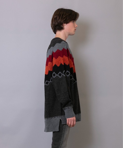 FACTOTUM セーター ニット 「FACTOTUM」C/C 7G ノルディッククルー 
