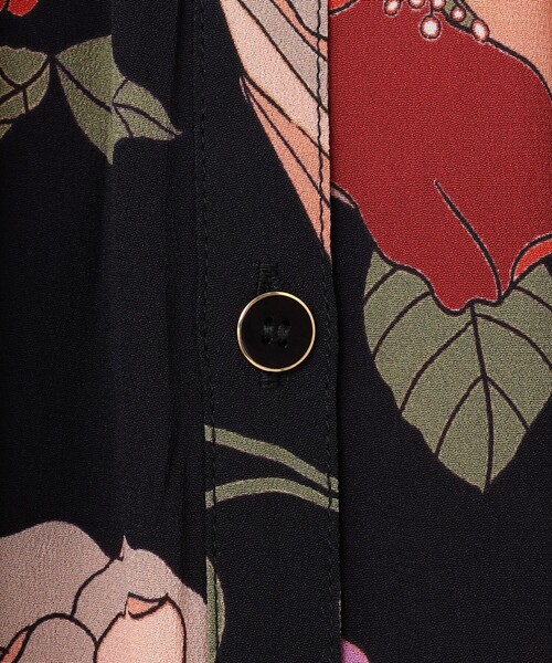 GRACE CLASS ワンピース フラワージョーゼットドレス : ZOZOTOWN Yahoo