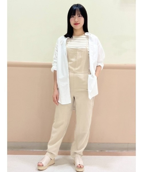 GAP サロペット オーバーオール カーキサロペット レディース