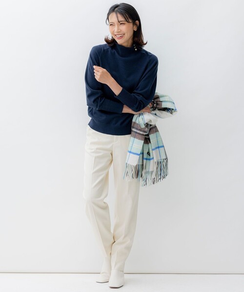楽天市場】【SALE／20%OFF】セミウーステッド ハイネック ニット