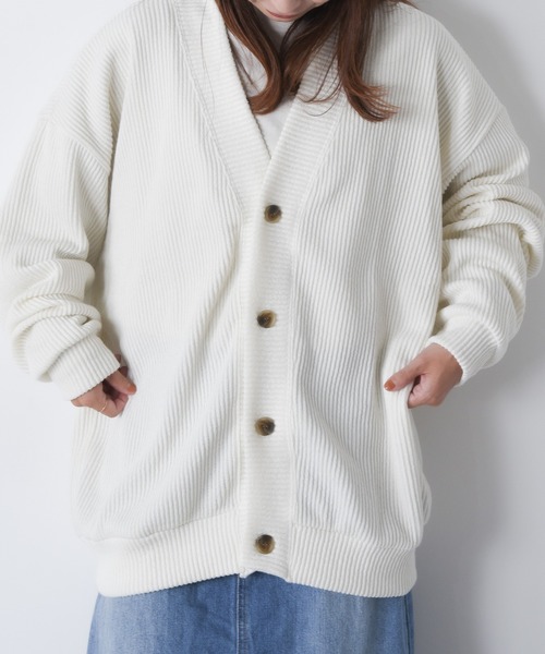 STONE  ホワイト カーディガン Sサイズ 3Gカタアゼショートカーディガン（カーディガン）｜Spick and Span