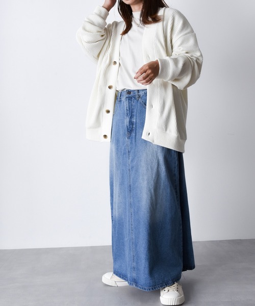 CALIFORNIA OUTFITTERS カーディガン 2-8D10 Vネック 長袖 ワイド