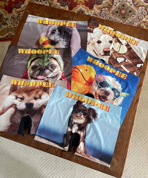 下着・アンダーウェア DOG UNDER WONDER ボクサーパンツ ドッグ シームレスボクサーパンツ
