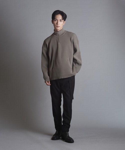 NO.ID セーター NO ID.（ノーアイディー） セーター ニット 「NO ID.」Half Zip Knit