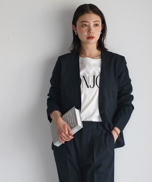 RIRIYANO（リリヤーノ） セットアップ 「洗える」2点パンツスーツ