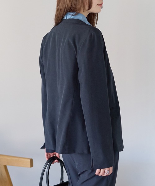 RIRIYANO（リリヤーノ） セットアップ 「洗える」2点パンツスーツ