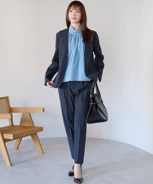 RIRIYANO（リリヤーノ） セットアップ 「洗える」2点パンツスーツ
